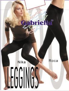 Getry grube-koronka LEGGINGS NIKA