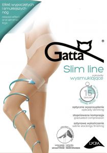 SLIM LINE - POŃCZOCHY SAMONOŚNE, Z KOMPRESJĄ